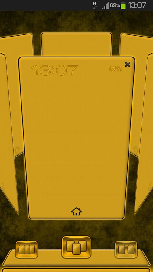 Next Launcher Theme Golden截图2