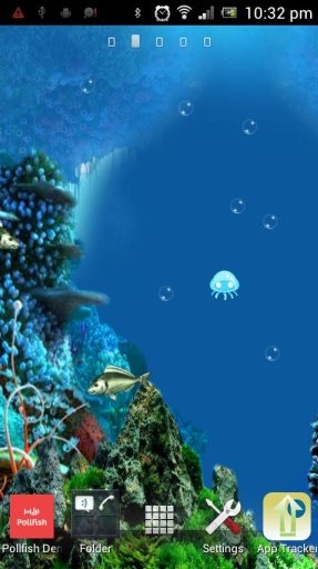 Bubble Aquarium Live Wallpaper截图9