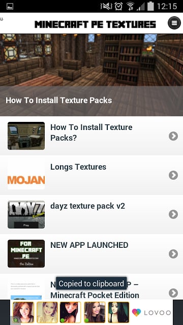 Texture Packs - Minecraft PE截图3