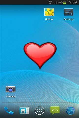 Heart Gloss Widget截图1