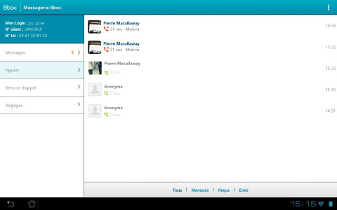 Messagerie Bbox截图2