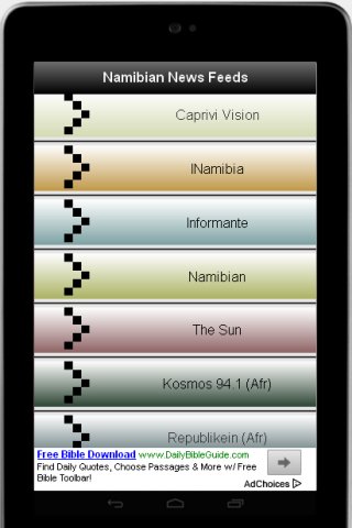 Namibian News Feeds截图1