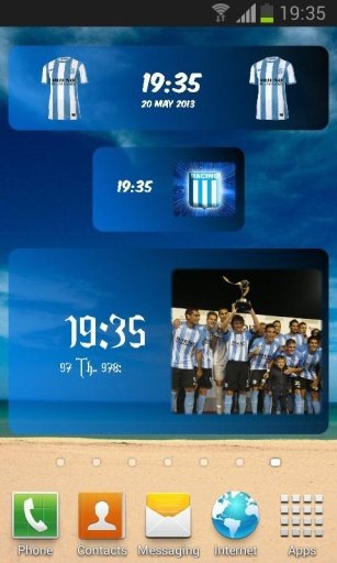 Racing Club Avellaneda Clock截图1