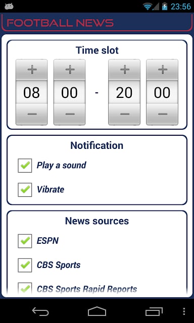 New England Football News截图6