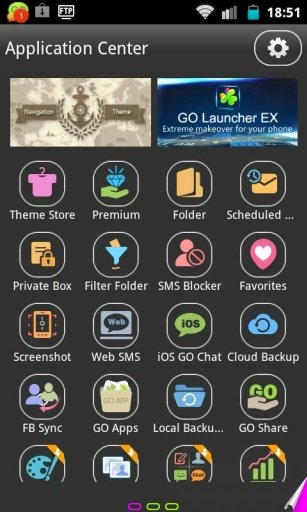 GO SMS Pro P2 Minimal Theme截图4