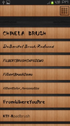 Brush Font Style截图4