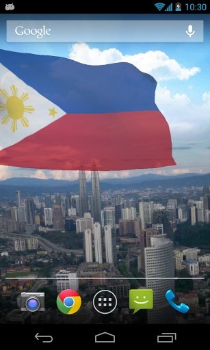 3D Philippines Flag Wallpaper截图3