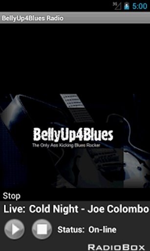 BellyUp4Blues Radio截图2