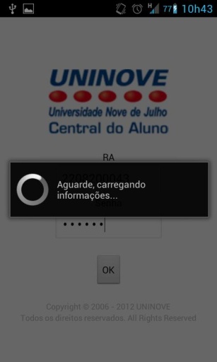 Central do Aluno截图2