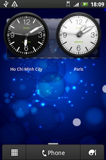 Blue Bokeh Live Wallpaper截图11