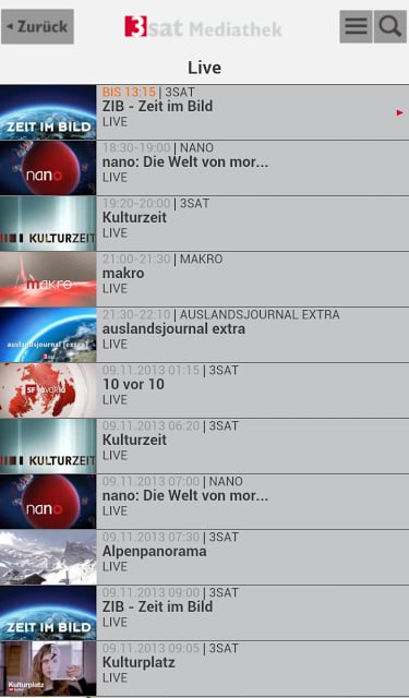 3sat Mediathek截图3