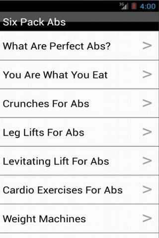 Six Pack Abs (6 Pack Secrets)截图3