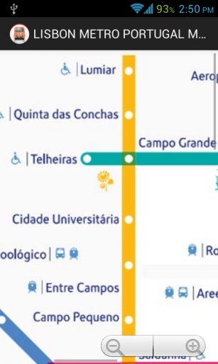 LISBON METRO PORTUGAL MAP HD截图4