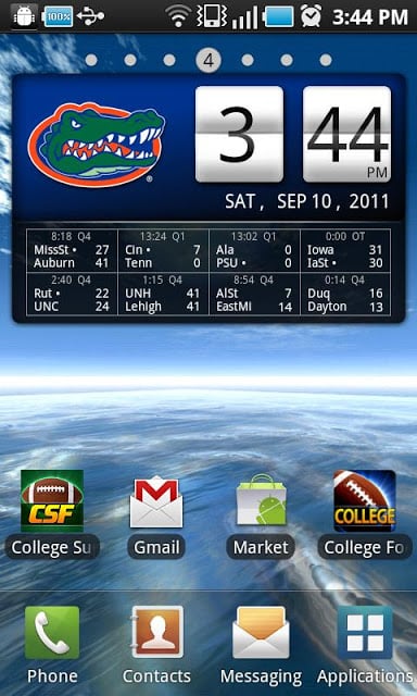 Florida Gators Live Clock截图2