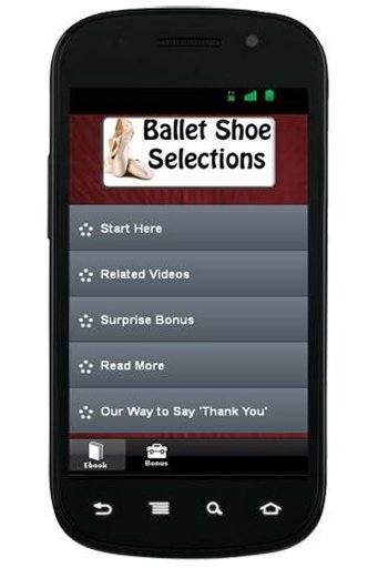 Ballet Shoe Selections截图2