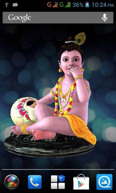 Krishna 3D Live Wallpaper截图4