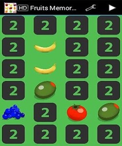 Fruits Memory Games截图6