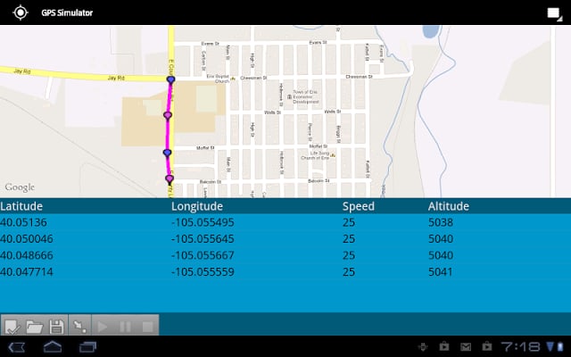 GPS Simulator Free截图3