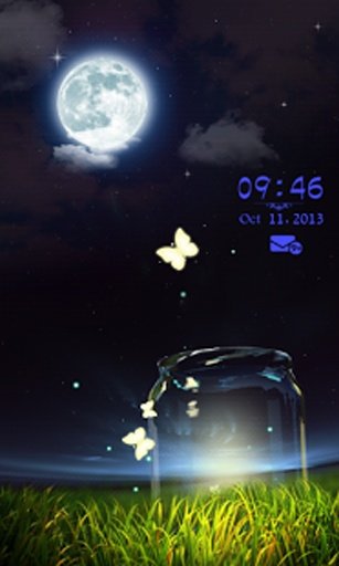 Butterfly Locker Live Theme截图4