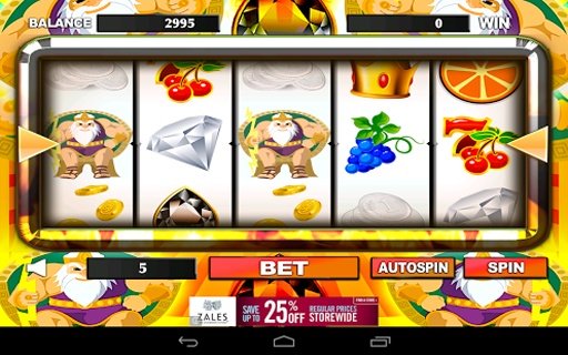 Zeus Slot Machine Multi Reels截图2