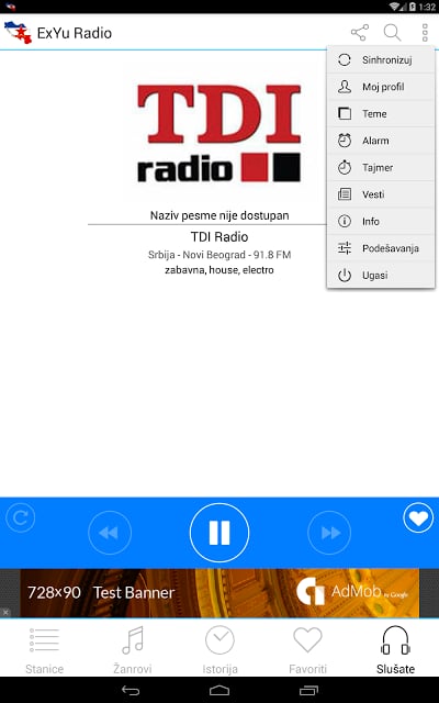 ExYu Radio Stanice截图11