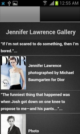 Jennifer Lawrence Fans截图1