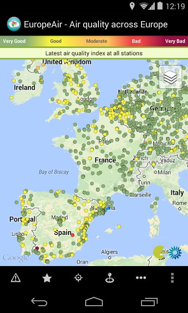 EuropeAir - Air Quality Europe截图8