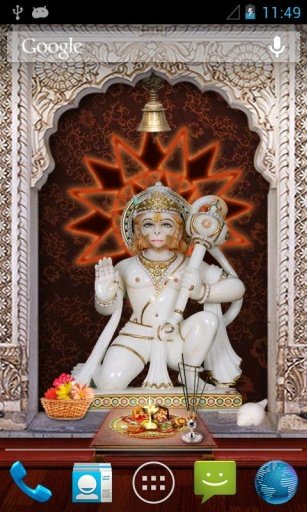 Hanuman Ji Temple 3d Lwp截图5