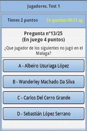 Malaga C.F. Trivial截图3