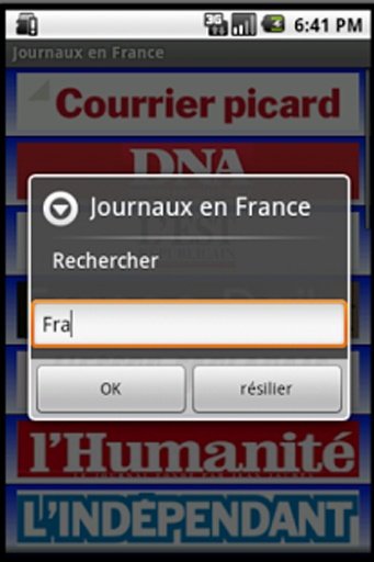 Journaux en France截图4