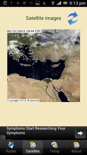 Radar Rain Palestine截图3