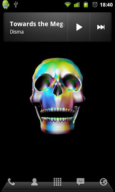 3D Skulls Live Wallpaper截图3