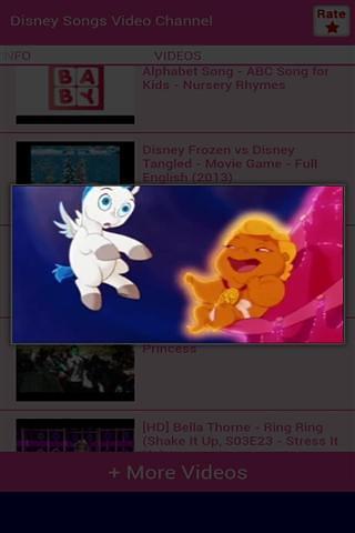 Disney Songs Video Channel截图5