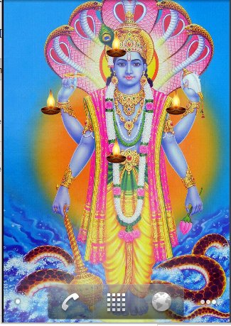 Lord Vishnu Live Wallpaper截图1