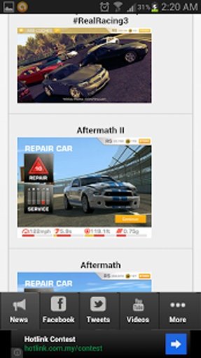 Real Racing 3 Unofficial App截图6