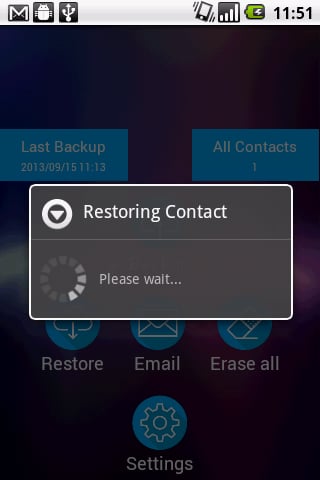 Contacts Backup and Restore截图3