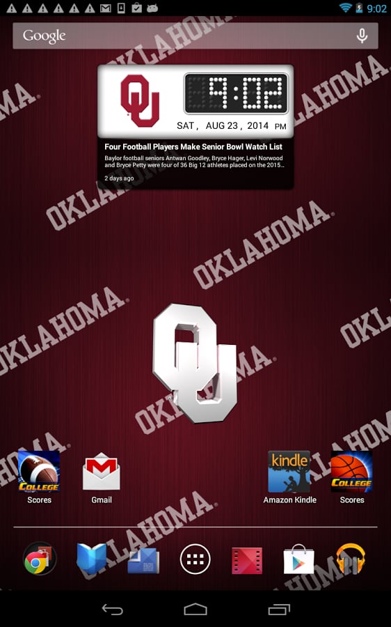 Oklahoma Live Clock截图7