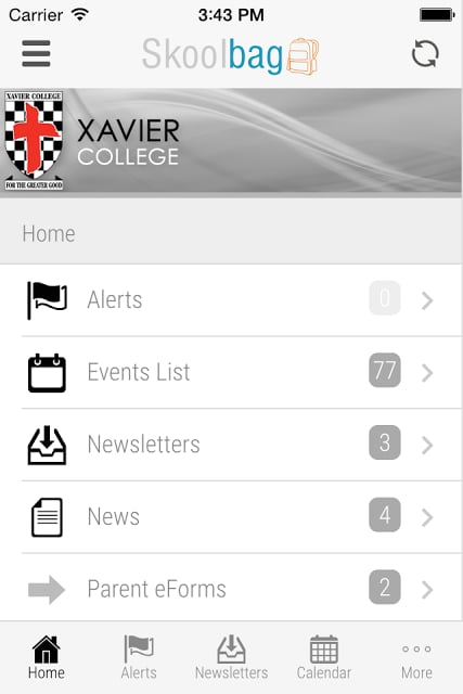 Xavier College - Skoolbag截图1