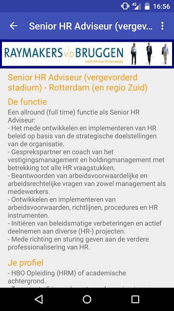 RvdB HR Vacatures截图1