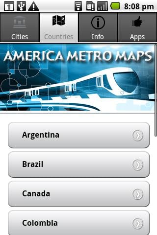 America Metro Maps截图3