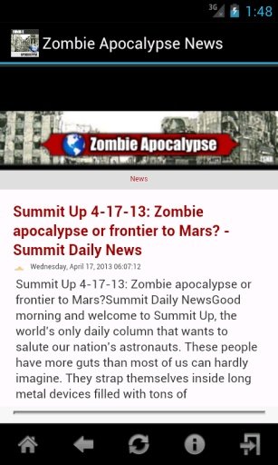 Zombie Apocalypse News截图1