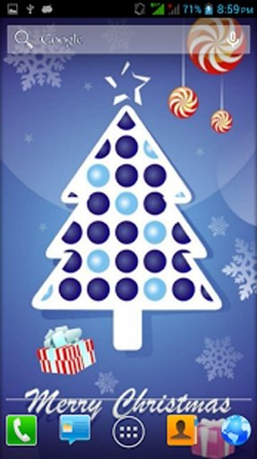 4D Christmas Live Wallpaper截图4