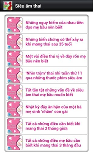 Sức khỏe mẹ bầu截图7