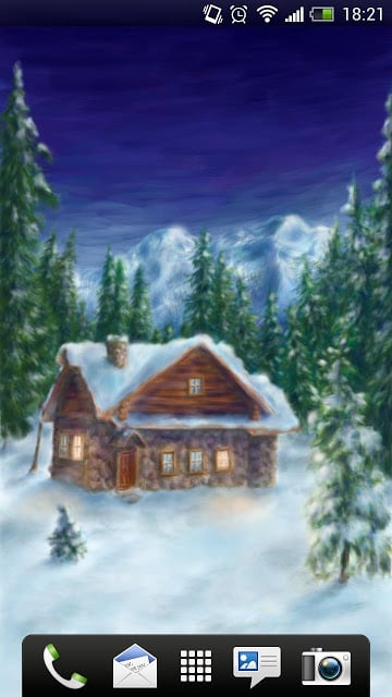 Drawn Winter Wallpaper截图3