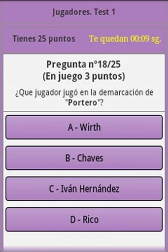 Real Valladolid Trivial截图4