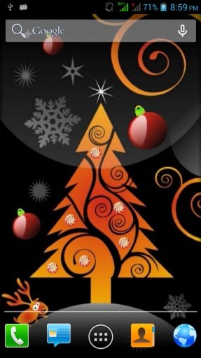 4D Christmas Live Wallpaper截图3