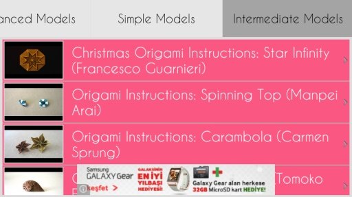 Origami Tutorials HD截图9