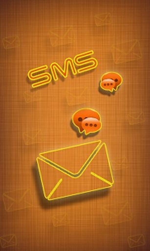 Popup SMS - FREE(Orange)截图1