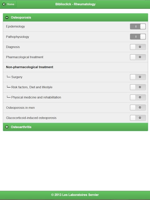 Biblioclick in Rheumatology截图9