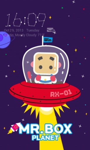 Space Travel Live Locker Theme截图11